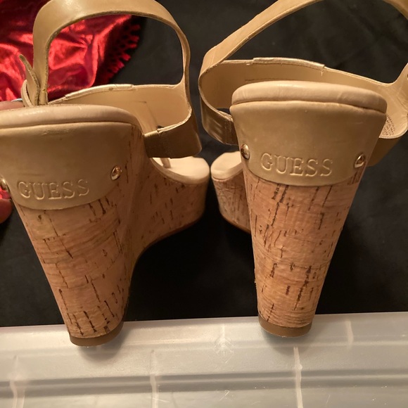 Guess Wedge Heel Platform Sandals - Picture 5 of 12